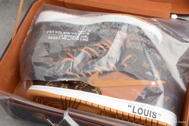 x Air AJ1 1 Jordan OW AQ0818-158 Off-Louis 0816
